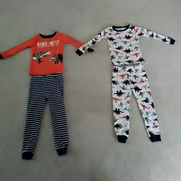 NWT Carter/'s PJs 2T 3T 4T Pajamas Gray Christmas Holiday Snug Fit NEW Carters